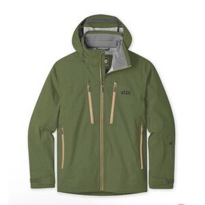 Stio Men's Environ Jacket Pine Forest Green Small NWT $465 MSRP